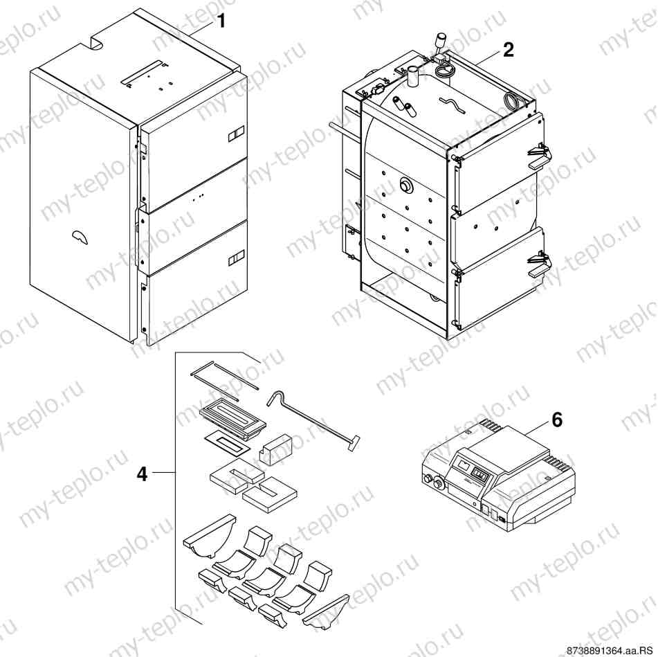 Запчасти Buderus Logano S121-2 26 купить в Тольятти
