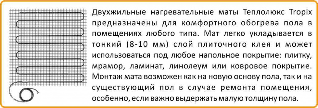Предназначение Теплолюкс Tropix 1120 комплект Теплолюкс Tropix МНН 1120-7 в Тольятти