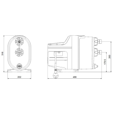 Насосная станция Grundfos SCALA1 3-45 (99530405)