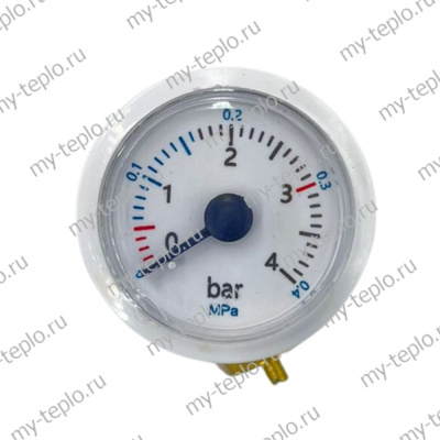 Манометр для котлов Baxi, аналог 200025384 (CPG37-6-A)