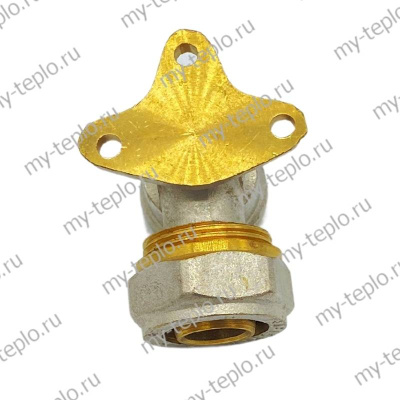 МПЛ Соединение угловое с креплением 20х1/2